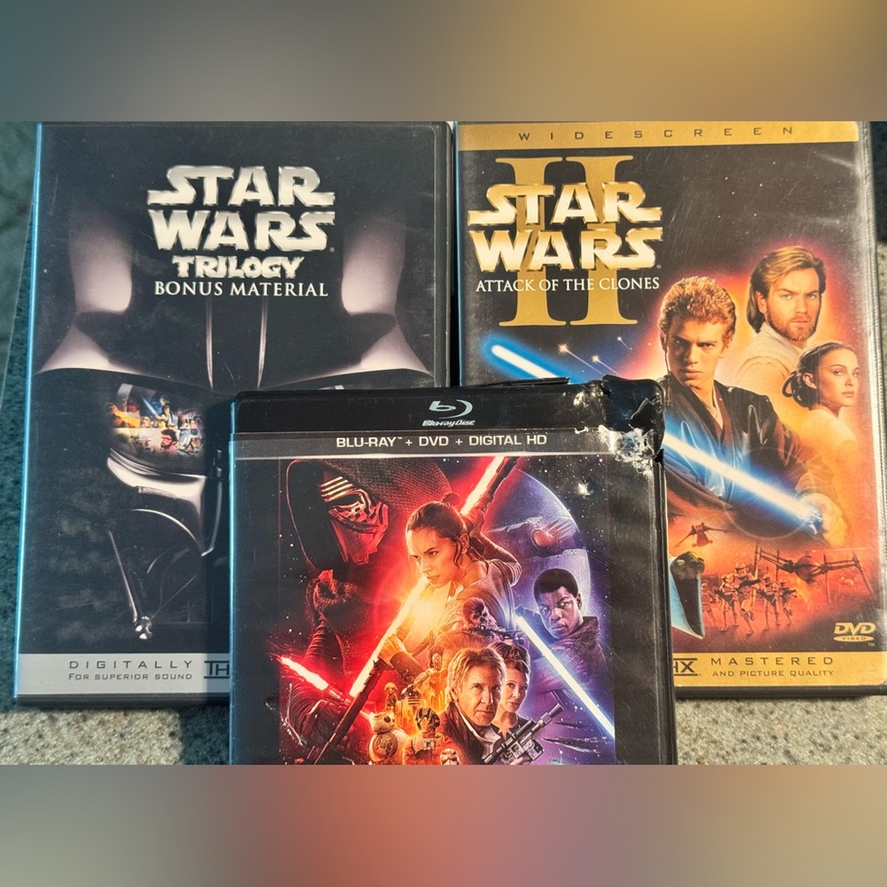 STAR WARS Movie DVD Bundle